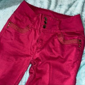 Pink Clash Jeans USA